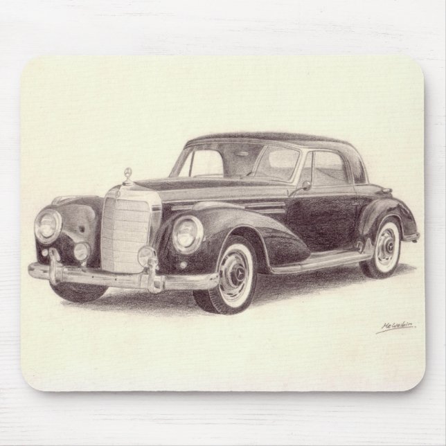 Mercedes Benz 300S (1951) Mouse Pad (Front)