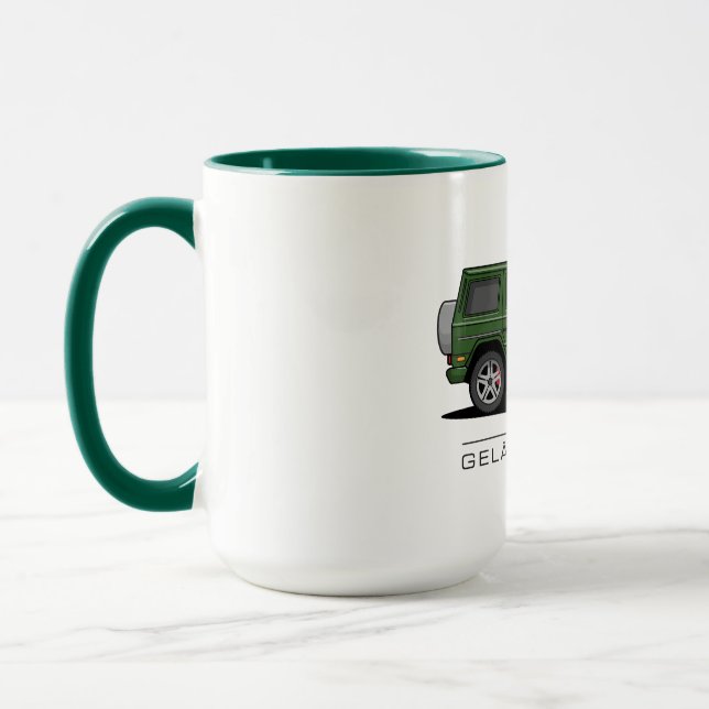 Mercedes Benz 4x4 SUV Luxury Car G Wagon Mug (Left)