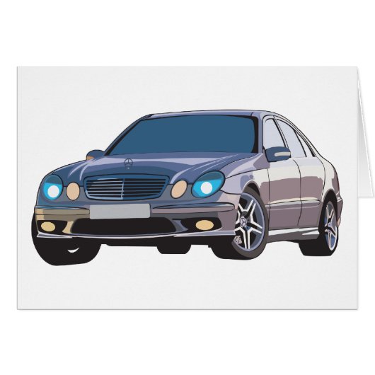 Mercedes Benz Cards (Front Horizontal)