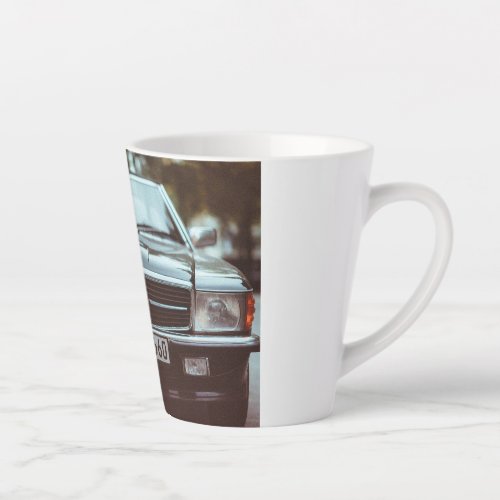 Mercedes_Benz is a German luxury automobile brand  Latte Mug