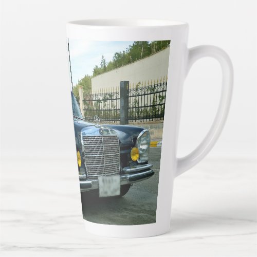 Mercedes_Benz is a German luxury automobile brand  Latte Mug