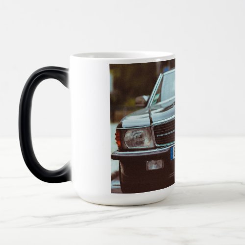 Mercedes_Benz is a German luxury automobile brand  Magic Mug