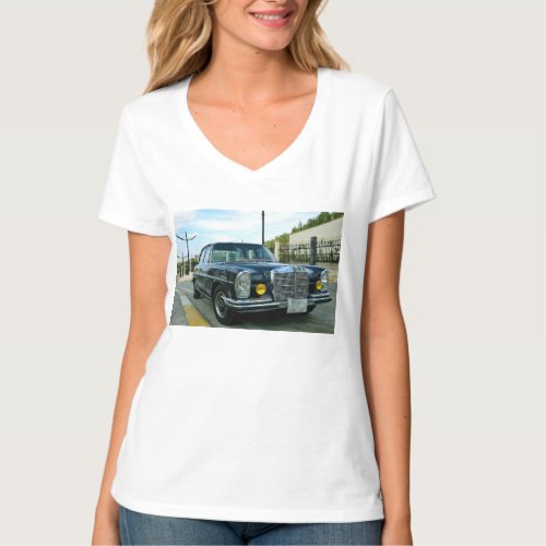 Mercedes_Benz is a German luxury automobile brand  T_Shirt