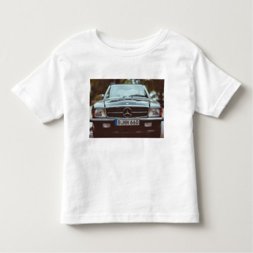 Mercedes_Benz is a German luxury automobile brand  Toddler T_shirt