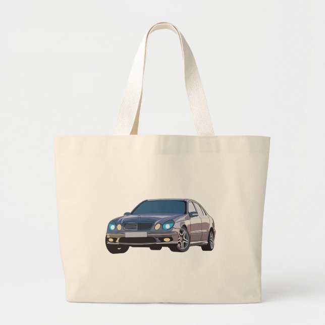 Mercedes Benz Large Tote Bag (Front)