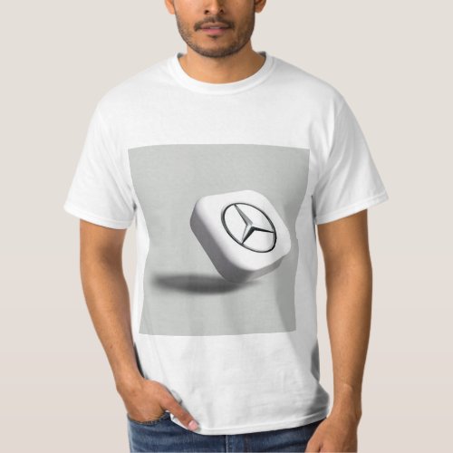 Mercedes Benz logo T shirt for men