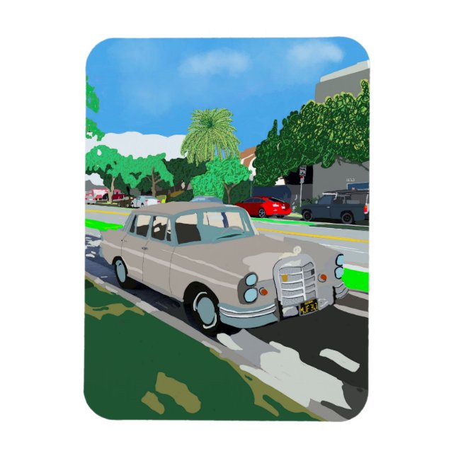 Mercedes Benz Magnet (Vertical)