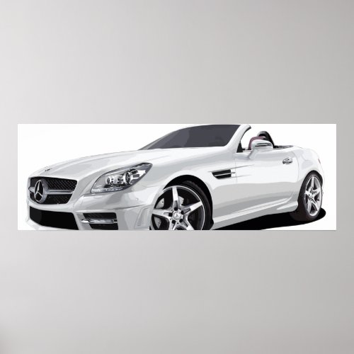 Mercedes Benz Poster