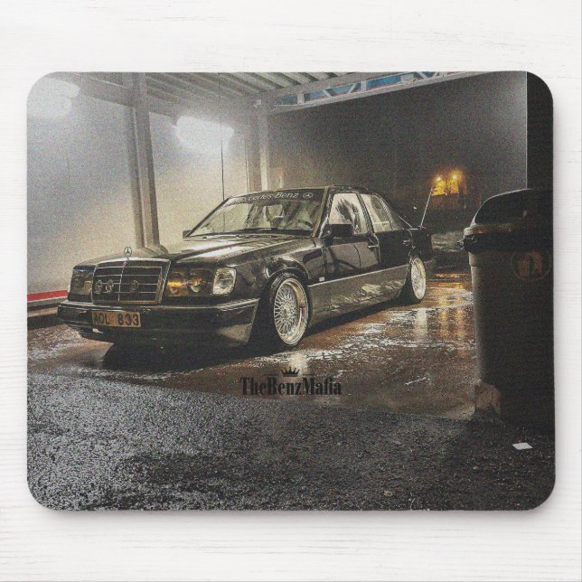 Mercedes Benz W124 Mouse Pad (Front)