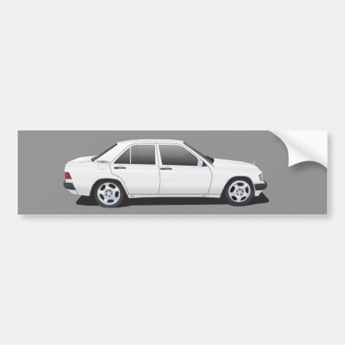 Mercedes_Benz W201 190 Bumper Sticker