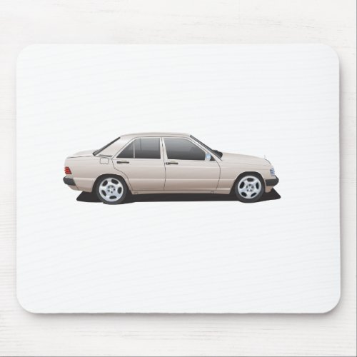 Mercedes_Benz W201 190 Mouse Pad