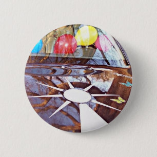 Mercedes Blink Balloon Button! Pinback Button
