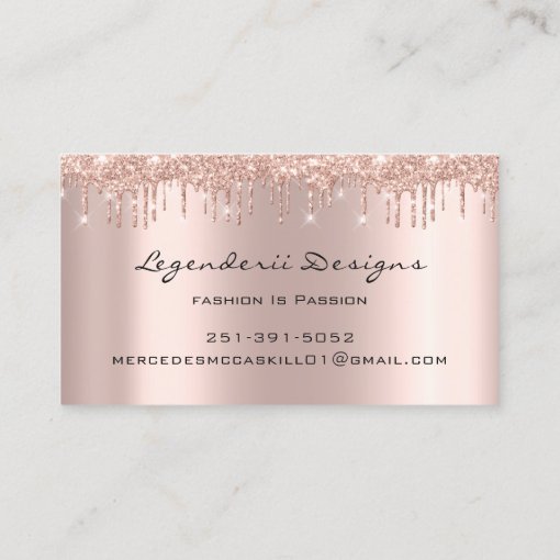 Mercedes Fashion Eyelash Lashes Glitter Lotus Business Card | Zazzle