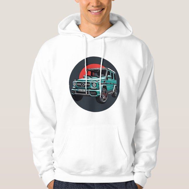 Mercedes G class design  Hoodie (Front)