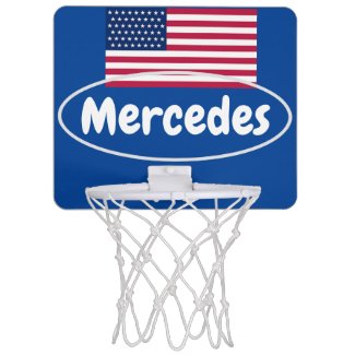 Mercedes Mini Basketball Hoop