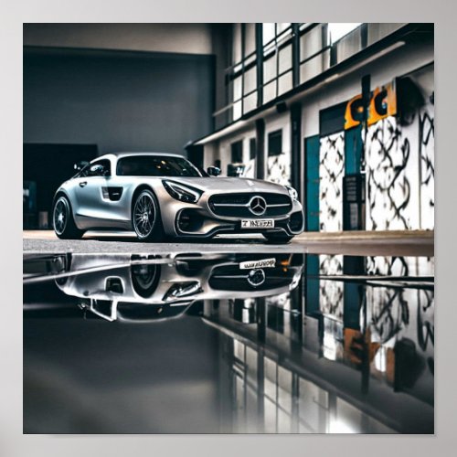 Mercedes Reflections   Poster