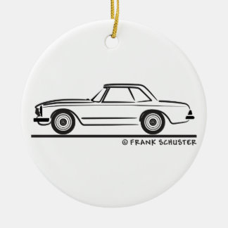 Mercedes SL Pagoda Hardtop Ceramic Ornament