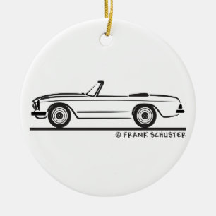 Mercedes SL Pagode Pagoda Kabrio Ceramic Ornament