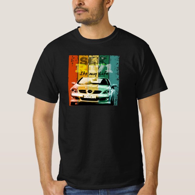 Mercedes SLK R171 - Its my Life T-Shirt (Front)