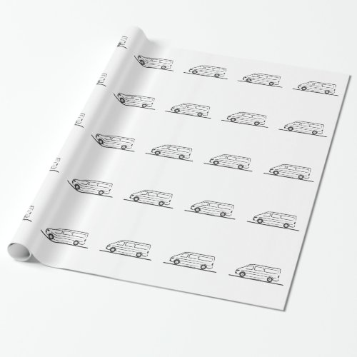 Mercedes Sprinter Wrapping Paper