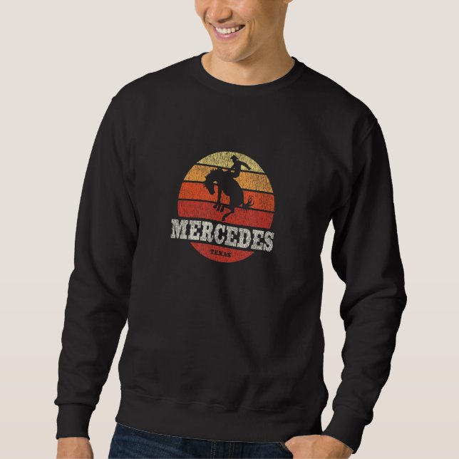 Mercedes TX Vintage Country Western Retro Sweatshirt (Front)