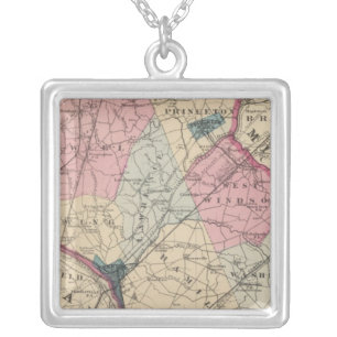 Mercer County, NJ Silver Plated Necklace