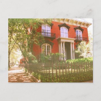 Mercer House Postcard by Widdendreams at Zazzle