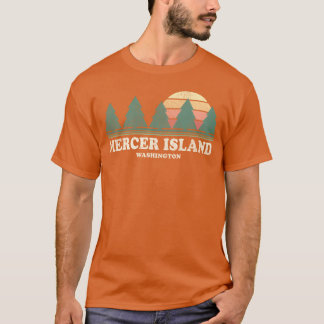 Mercer Island Wahrowback 70S vintage T-Shirt