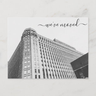 Merchandise Mart Office Moving Announcement Postcard