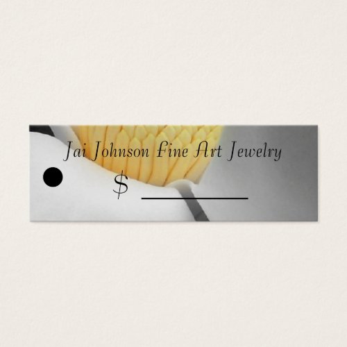 Merchandise Price Tags (Magnolia) Business Card Templates