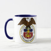 Merchant Marine Seal Seamen Mug (Left)