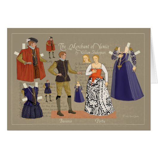 Merchant of Venice Cards (Front Horizontal)