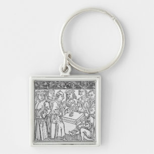 Merchants and Moneylenders Keychain