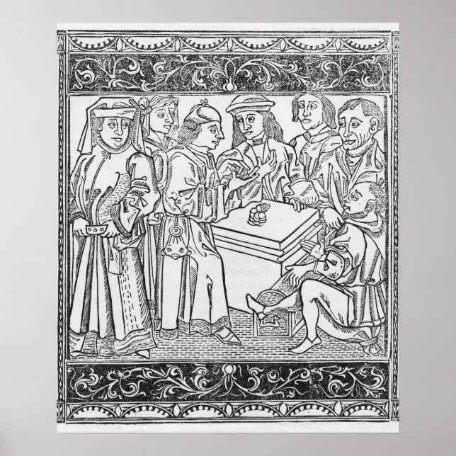Merchants and Moneylenders Poster (Front)