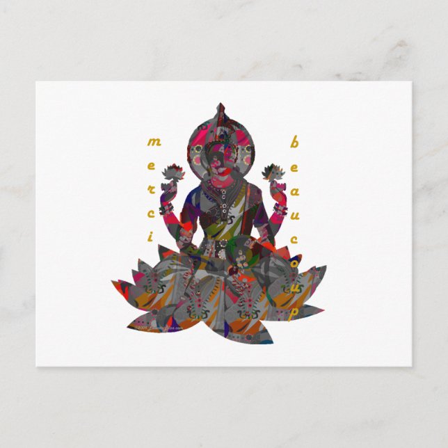 Merci Beaucoup Postcard (Front)