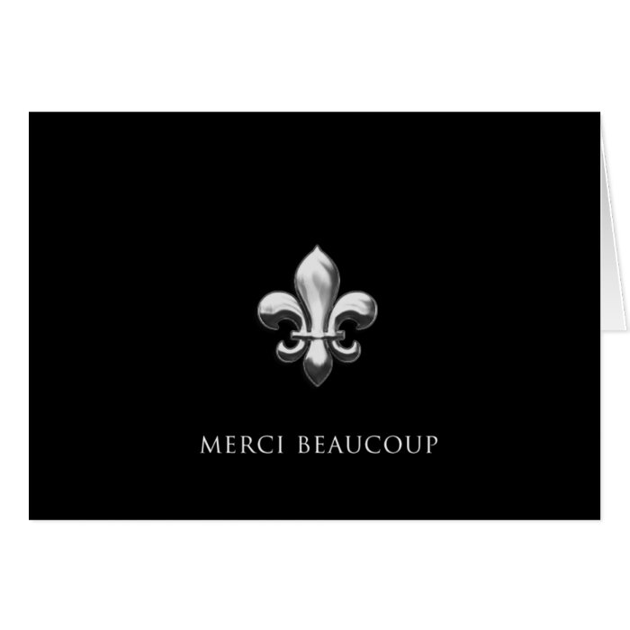 Merci Beaucoup (Thank You Very Much) Greeting Cards