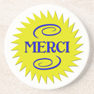 Merci Sandstone Coaster