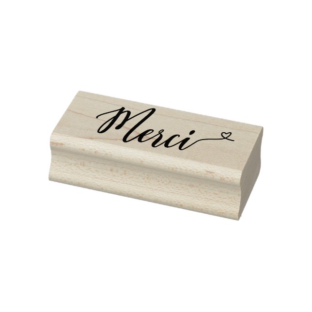 Merci Stamp-love Rubber Stamp (Stamp)