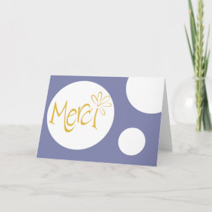 Merci! Thank You Card