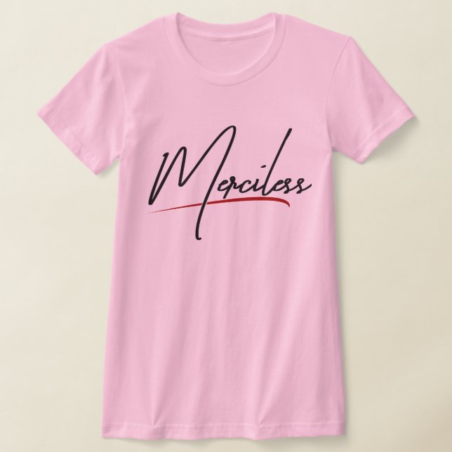 "Merciless" Graphic T-Shirt – Bold Streetwear with (Laydown)