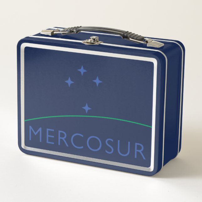 Mercosur Metal Lunch Box (Front)