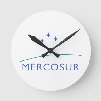 Mercosur Round Clock