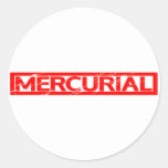 Mercurial Stamp Classic Round Sticker