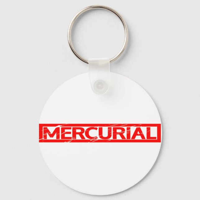 Mercurial Stamp Keychain (Front)