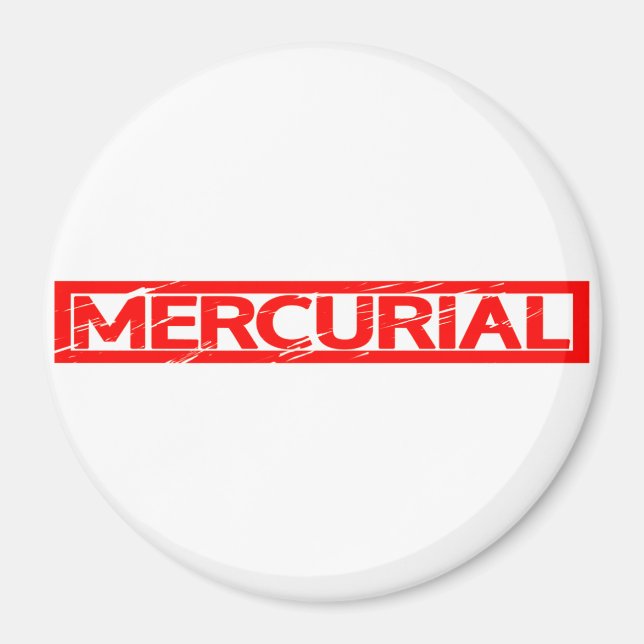 Mercurial Stamp Magnet (Front)