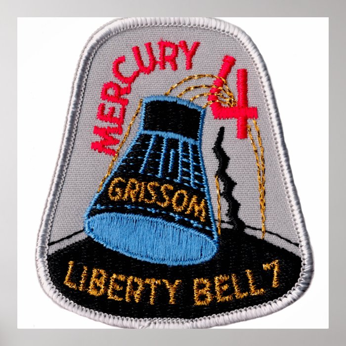 Mercury 4 Liberty Bell 7 Gus Grissom Print