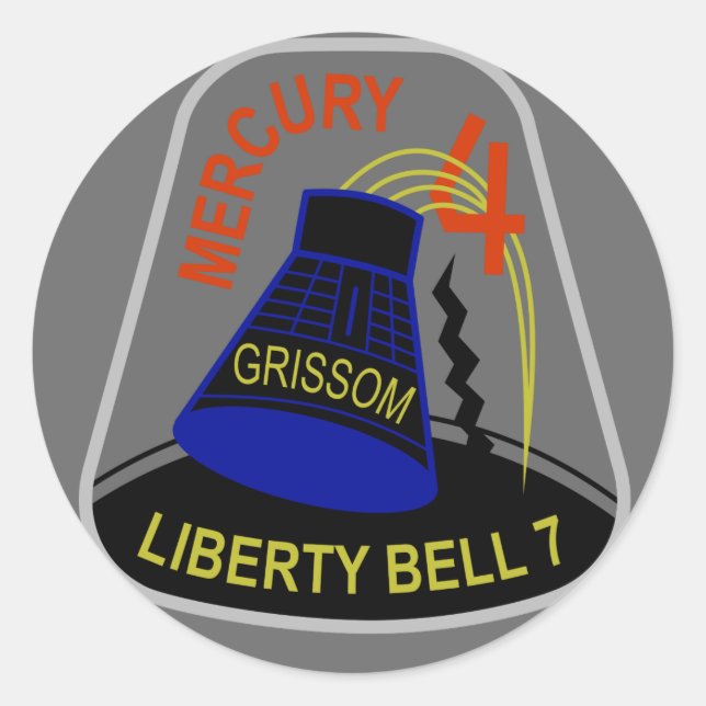 Mercury 4 Sticker (Front)