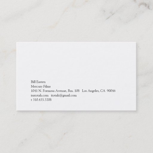 Customizable Mercury Business Card Templates