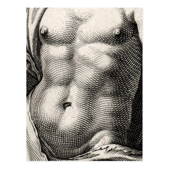 Mercury by Goltzius Post Card