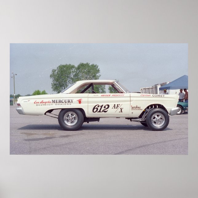 Mercury Comet A F/X - Vintage Drag Poster (Front)
